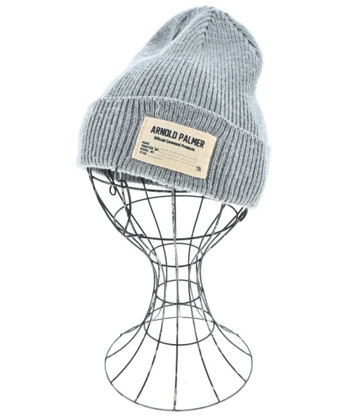 Arnold Palmer(アーノルドパーマー)ニットキャップ・ビーニー グレー サイズ:57-59cm/2200646929064