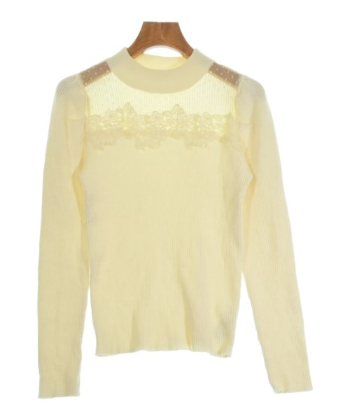 EARTH MUSIC&ECOLOGY(アースミュージックアンドエコロジー)ニット・セーター 白 サイズ:F/2200625407088