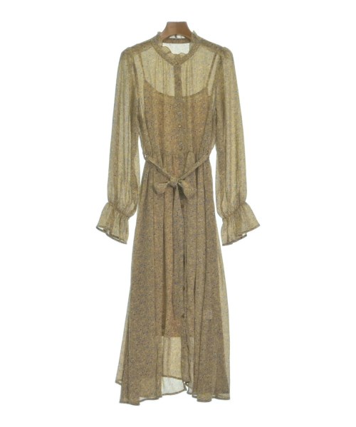 Heather(ヘザー)ワンピース 黄 サイズ:F/2200454819090