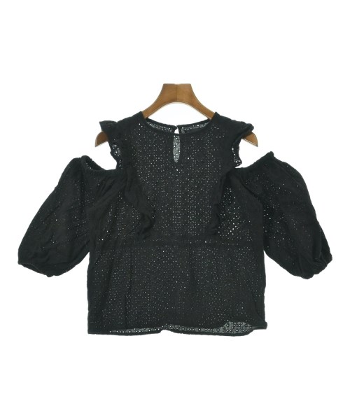 Heather(ヘザー)ブラウス 黒 サイズ:F/2200628215062