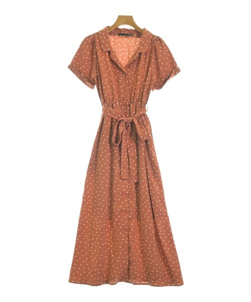 Heather(ヘザー)ワンピース 茶 サイズ:F/2200644125048