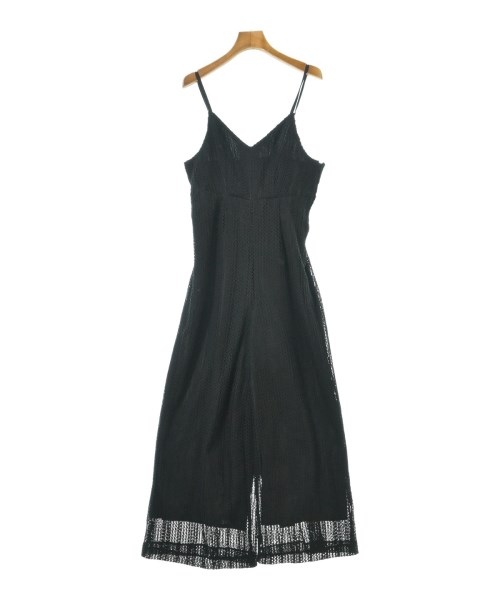 Heather(ヘザー)オールインワン/サロペット 黒 サイズ:F/2200606009010