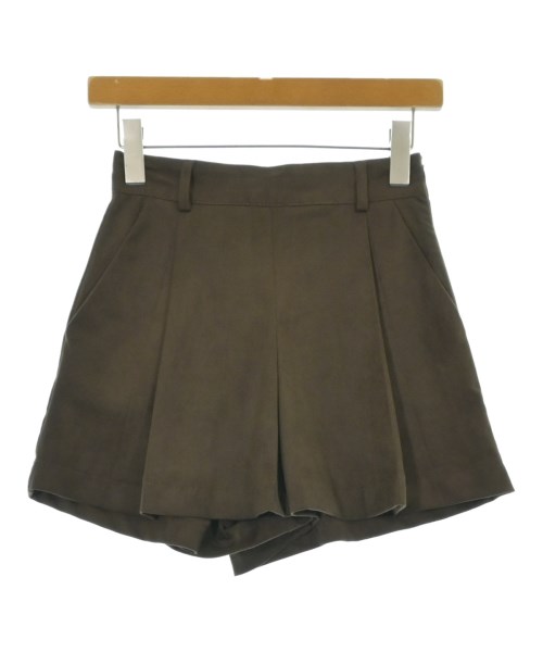 Heather(ヘザー)ショートパンツ 茶 サイズ:S/2200664733032