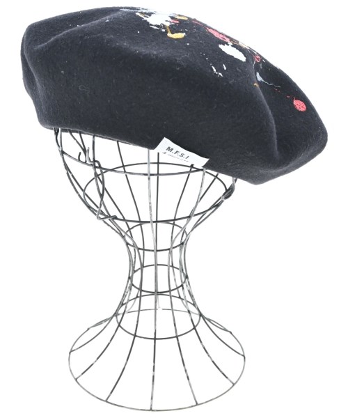 CA4LA(カシラ)ハンチング・ベレー帽 黒 サイズ:-/2200661611036