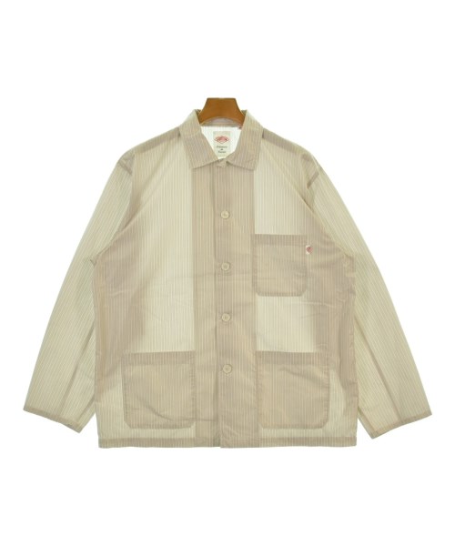 DANTON(ダントン)カジュアルシャツ ベージュ サイズ:40(M位)/2200650341067