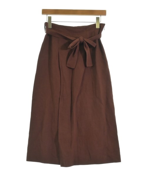 Ballsey(ボールジー)ロング・マキシ丈スカート 茶 サイズ:34(S位)/2200603951039