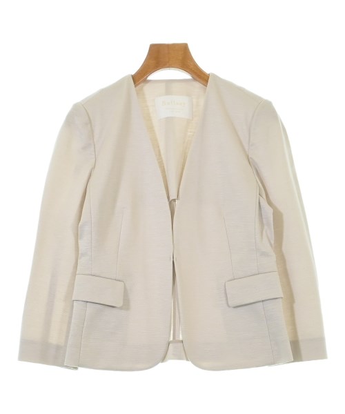 Ballsey(ボールジー)ノーカラージャケット ベージュ サイズ:34(S位)/2200652482034