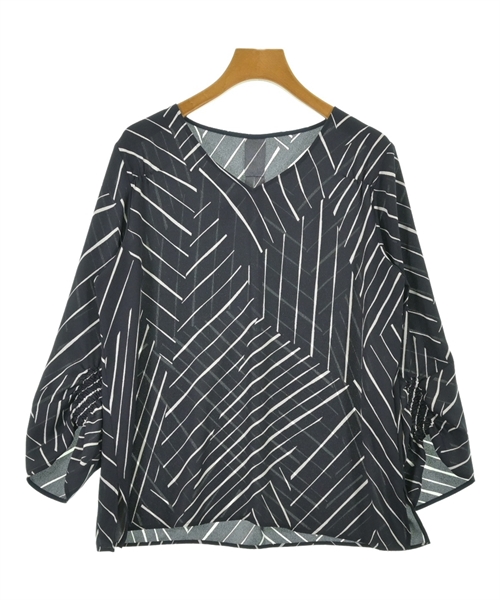 COUP DE CHANCE(クードシャンス)ブラウス 紺 サイズ:38(M位)/2200586068199