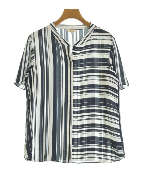 COUP DE CHANCE(クードシャンス)ブラウス 紺 サイズ:40(M位)/2200607406191