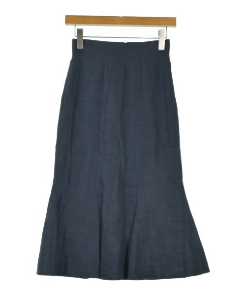 COUP DE CHANCE(クードシャンス)ロング・マキシ丈スカート 紺 サイズ:34(XS位)/2200608691046