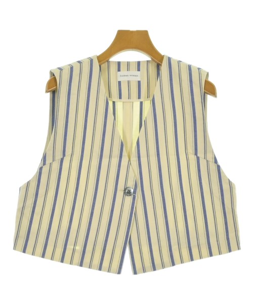 HUMAN WOMAN(ヒューマン　ウーマン)ベスト 青 サイズ:M/2200642735263