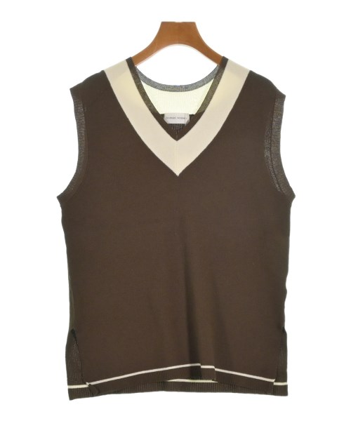 HUMAN WOMAN(ヒューマン　ウーマン)ベスト 茶 サイズ:M/2200642759269