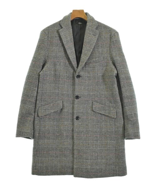 MORGAN HOMME(モルガン　オム)チェスターコート グレー サイズ:XL/2200661134054