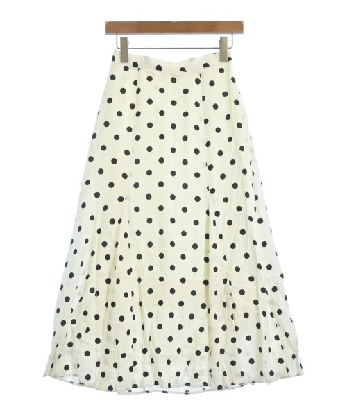 Nolley's(ノーリーズ)ロング・マキシ丈スカート 白 サイズ:36(S位)/2200620390026