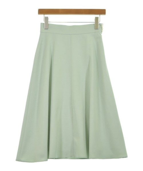 Nolley's(ノーリーズ)ロング・マキシ丈スカート 緑 サイズ:36(S位)/2200636731035