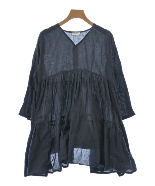 Nolley's(ノーリーズ)ブラウス 紺 サイズ:F/2200631837060