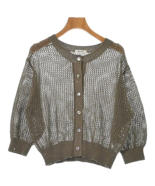 Nolley's(ノーリーズ)カーディガン カーキ サイズ:38(M位)/2200623415023