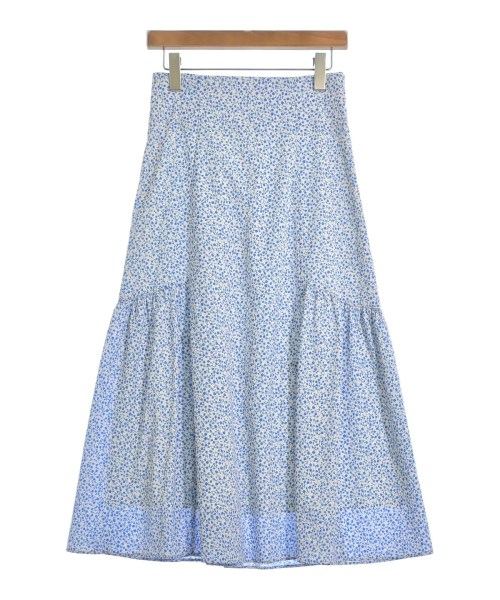 Nolley's(ノーリーズ)ロング・マキシ丈スカート 白 サイズ:38(M位)/2200609572078