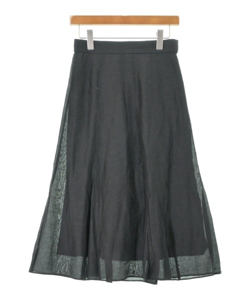 Nolley's(ノーリーズ)ロング・マキシ丈スカート 黒 サイズ:38(M位)/2200618103010