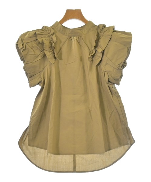 Nolley's(ノーリーズ)ブラウス カーキ サイズ:38(M位)/2200616175095