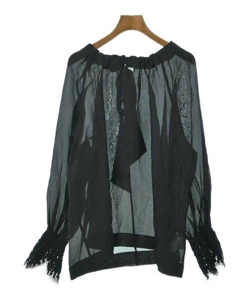 Nolley's(ノーリーズ)ブラウス 黒 サイズ:F/2200639759043