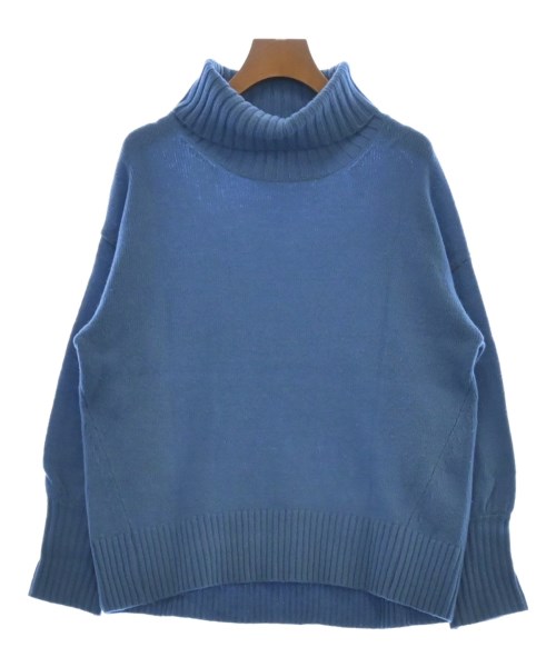 le coeur blanc(ル　クール　ブラン)ニット・セーター 青 サイズ:38(M位)/2200535544019