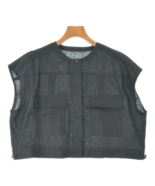 le coeur blanc(ル　クール　ブラン)ベスト 黒 サイズ:38(M位)/2200666520098