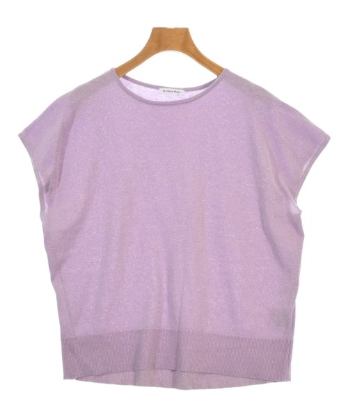 le coeur blanc(ル　クール　ブラン)ベスト/ノースリーブ 紫 サイズ:38(M位)/2200666520111