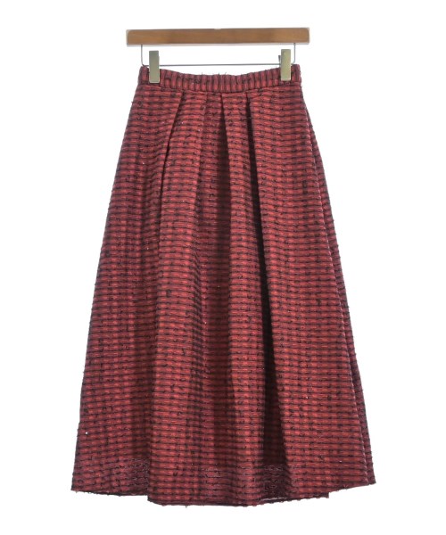 GRACE CONTINENTAL(グレース　コンチネンタル)ロング・マキシ丈スカート 赤 サイズ:36(S位)/2200655033059