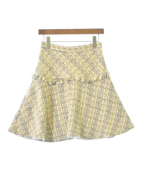 GRACE CONTINENTAL(グレース　コンチネンタル)ミニスカート 白 サイズ:36(S位)/2200659724045