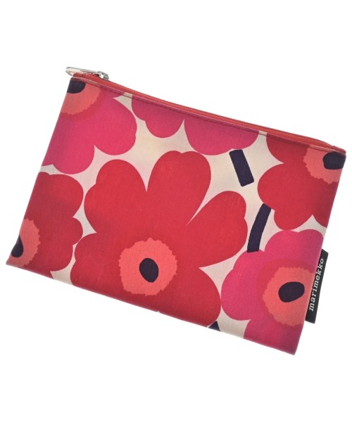 marimekko(マリメッコ)ポーチ 赤 サイズ:-/2200659045119