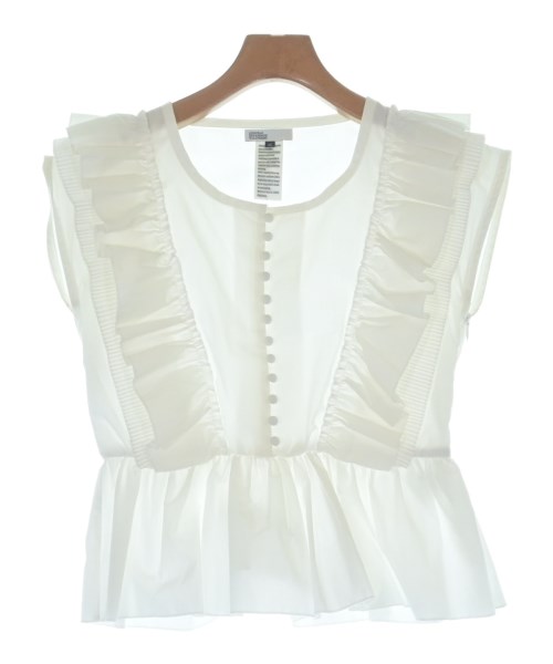 DOUBLE STANDARD CLOTHING(ダブルスタンダードクロージング)ブラウス 白 サイズ:36(S位)/2200664219055