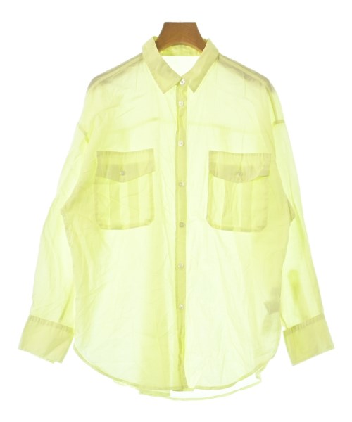 GALLARDA GALANTE(ガリャルダ　ガランテ)カジュアルシャツ 黄 サイズ:F/2200613644198