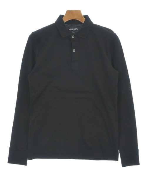 three dots(スリードッツ)Tシャツ・カットソー 黒 サイズ:S/2200535491078