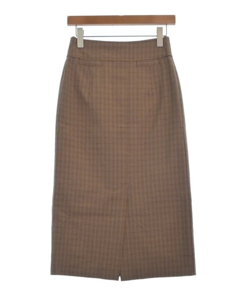 nano UNIVERSE(ナノユニバース)ロング・マキシ丈スカート 茶 サイズ:36(S位)/2200499275103