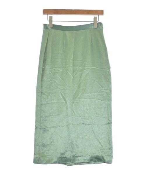 nano UNIVERSE(ナノユニバース)ひざ丈スカート 緑 サイズ:S/2200637276092