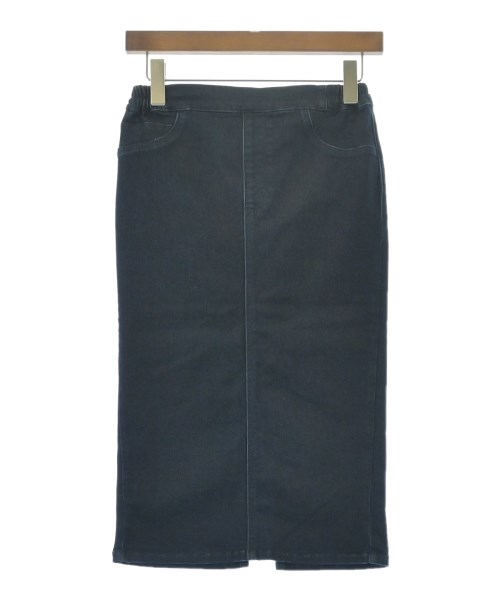 nano UNIVERSE(ナノユニバース)ロング・マキシ丈スカート 紺 サイズ:36(S位)/2200640278052