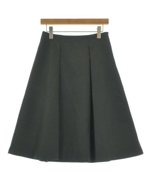 nano UNIVERSE(ナノユニバース)ひざ丈スカート グレー サイズ:M/2200641133152