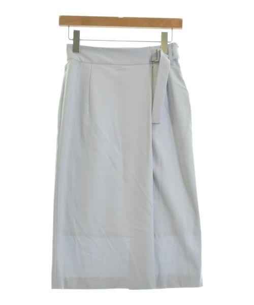 nano UNIVERSE(ナノユニバース)ロング・マキシ丈スカート 青 サイズ:36(S位)/2200631707035