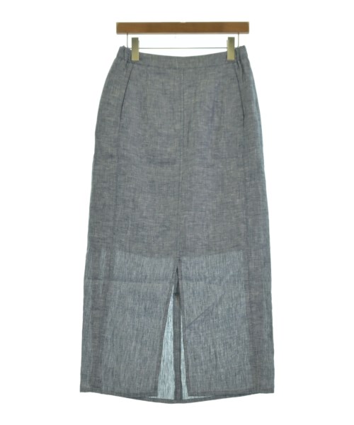 nano UNIVERSE(ナノユニバース)ロング・マキシ丈スカート 青 サイズ:M/2200626809041