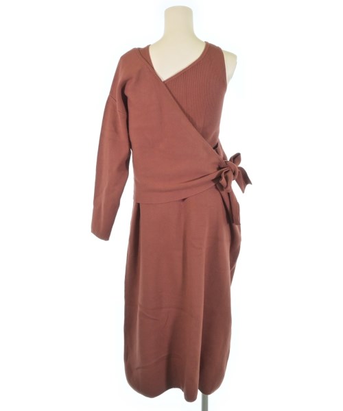 nano UNIVERSE(ナノユニバース)ワンピース 茶 サイズ:38/38/38(M位)/2200631733034