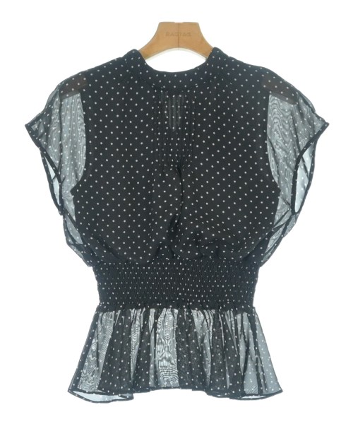 nano UNIVERSE(ナノユニバース)ブラウス 黒 サイズ:38(M位)/2200634068119