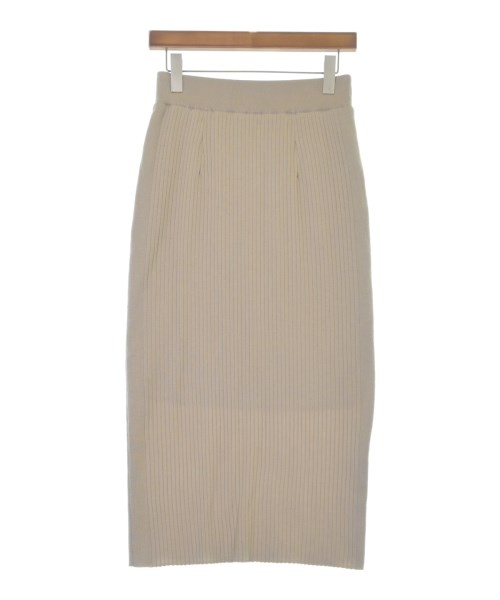 nano UNIVERSE(ナノユニバース)ロング・マキシ丈スカート ベージュ サイズ:38(M位)/2200618716067