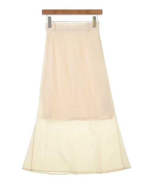 nano UNIVERSE(ナノユニバース)ロング・マキシ丈スカート 白 サイズ:F/2200604509055