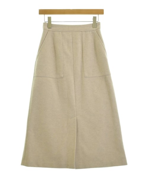 nano UNIVERSE(ナノユニバース)ロング・マキシ丈スカート ベージュ サイズ:38(M位)/2200660695044