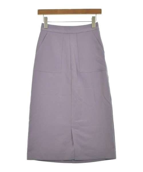 nano UNIVERSE(ナノユニバース)ロング・マキシ丈スカート 紫 サイズ:38(M位)/2200642550071