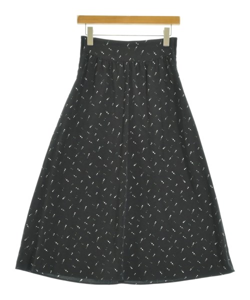 nano UNIVERSE(ナノユニバース)ロング・マキシ丈スカート 黒 サイズ:38(M位)/2200649597086