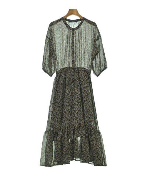 nano UNIVERSE(ナノユニバース)ワンピース 茶 サイズ:F/2200652901191