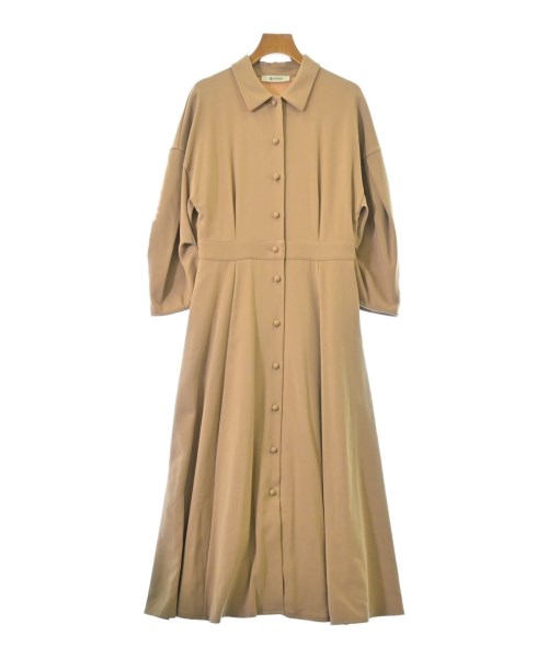 nano UNIVERSE(ナノユニバース)シャツワンピース ベージュ サイズ:38(M位)/2200666854018