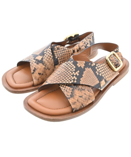 JOSEPH(ジョセフ)サンダル 茶 サイズ:EU36(22.5cm位)/2200685537060